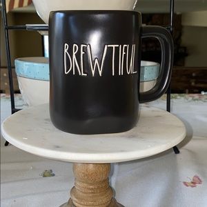 Rae Dunn ☕️ mug BREWTIFUL 🐈‍⬛ NR